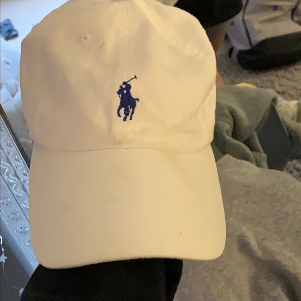 Polo white hat